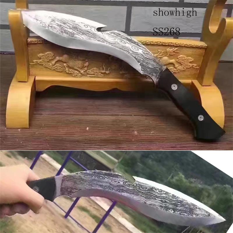 Handmade high carbon cutlass Knife ss268