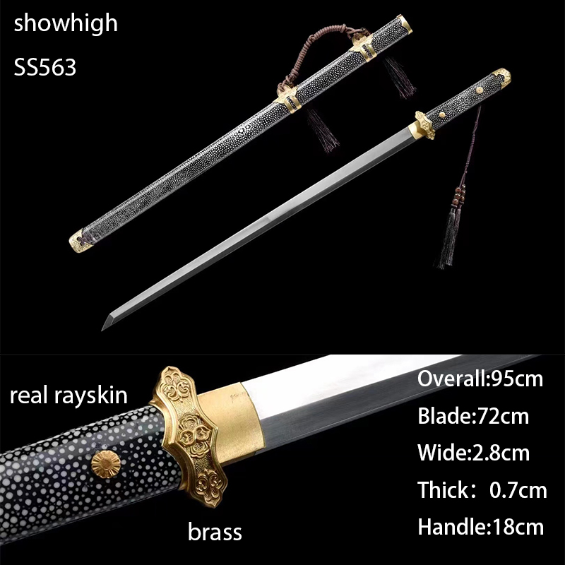 Handmade high quality  chinese Tang dynasty style   Swords ss563