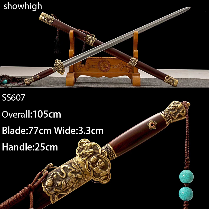 Handmade chinese king  lion  Swords ss607