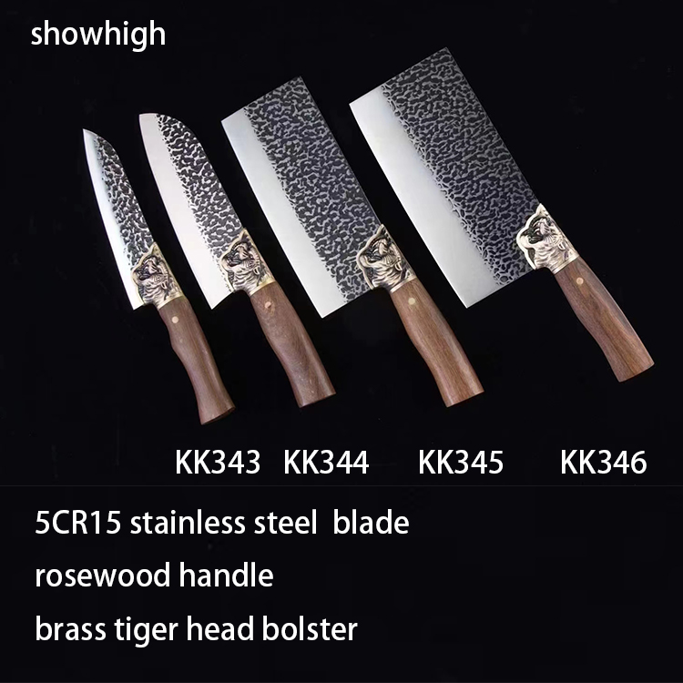 5cr15 stainless steel kitchen knife set KK343