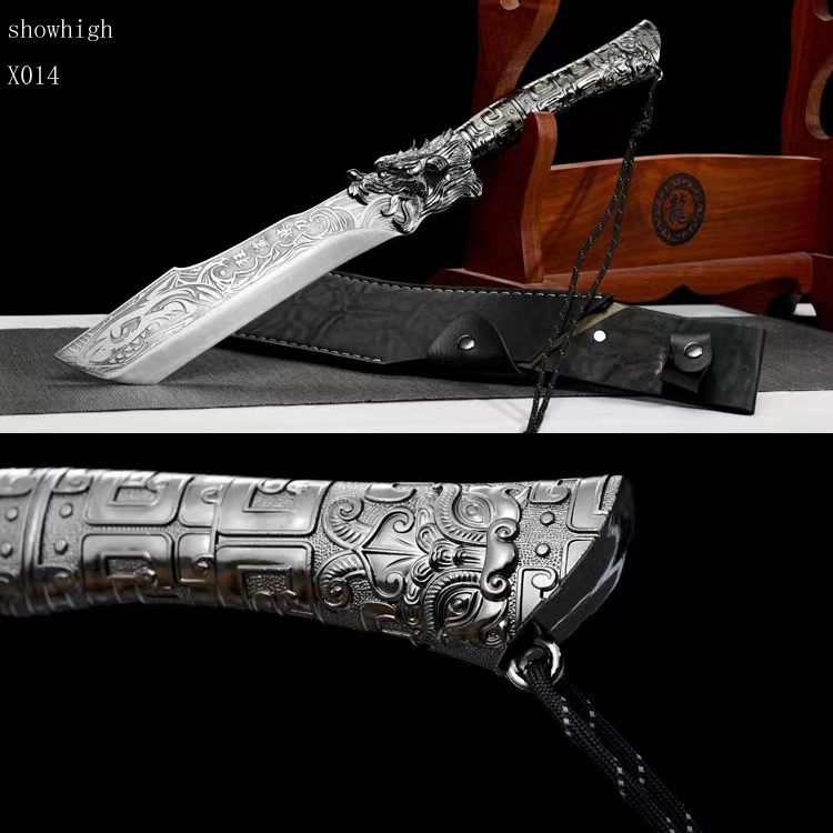 handmade high carbon steel shark sword X014
