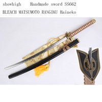 handmade bleach Matsumoto Rangiku Haineko sword ss662