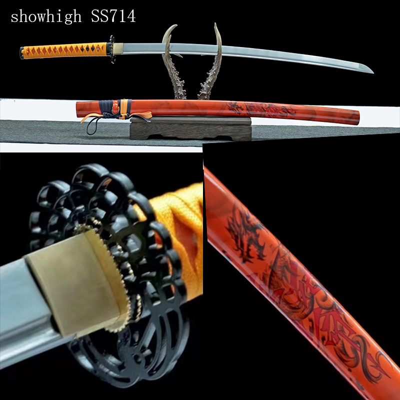 Handmade dragon katana Swords ss714