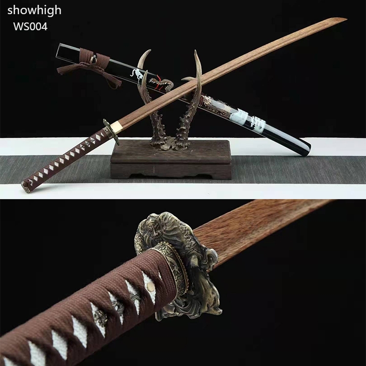 high quality dragon rosewood katana sword WS004