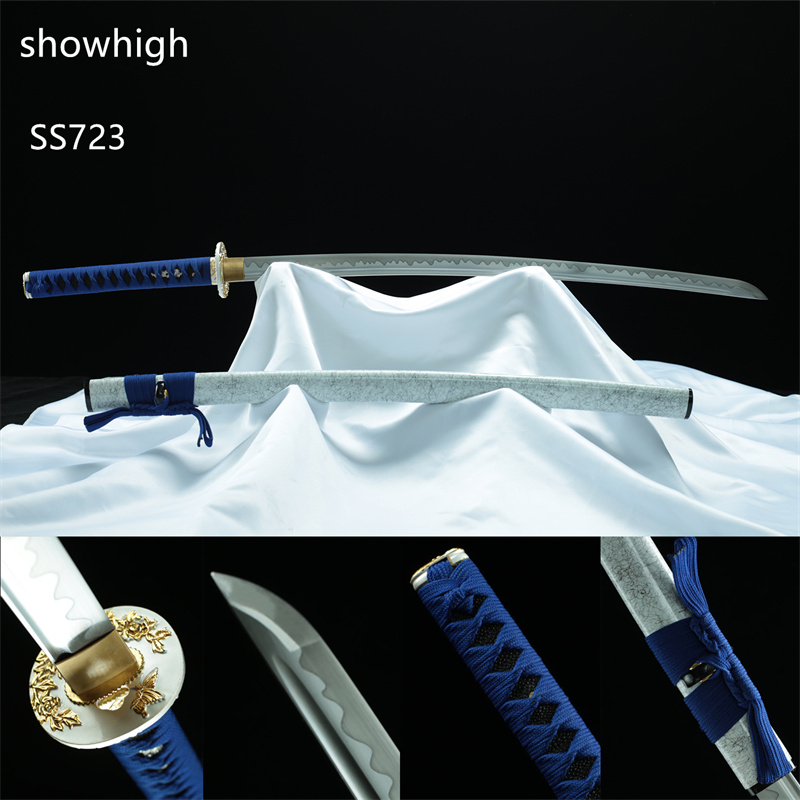 handmade high carbon steel japanese katana samurai swords  butterfly sword ss723