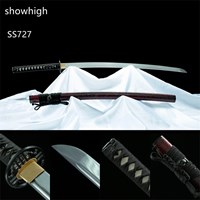 handmade high carbon steel fucntional katana samurai swords SS727