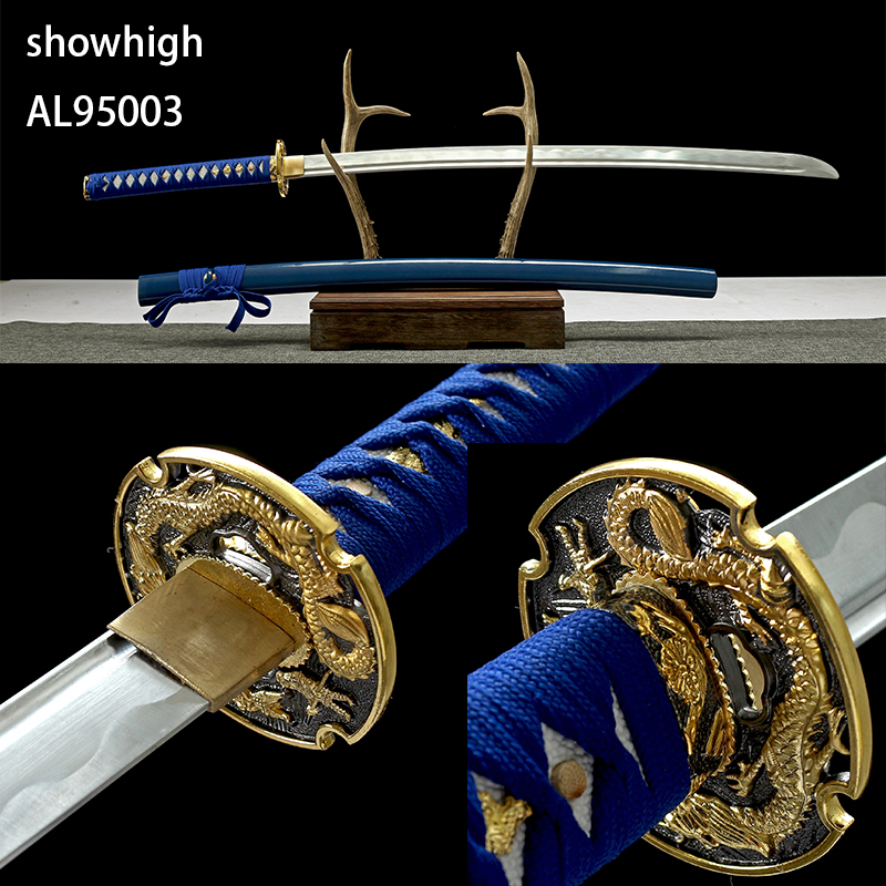 golden dragon aluminum sword practice sword AL95003