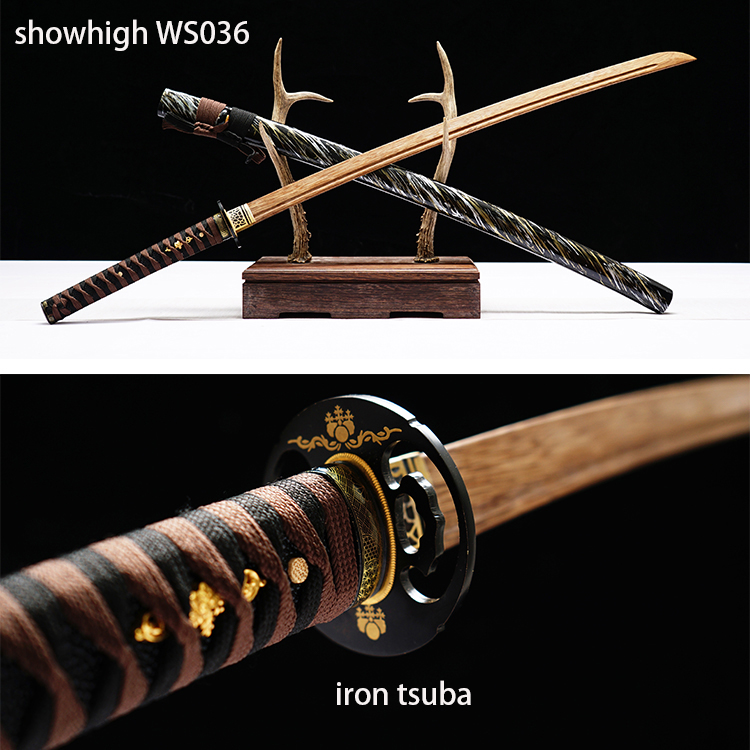 rosewood katana sword ws036