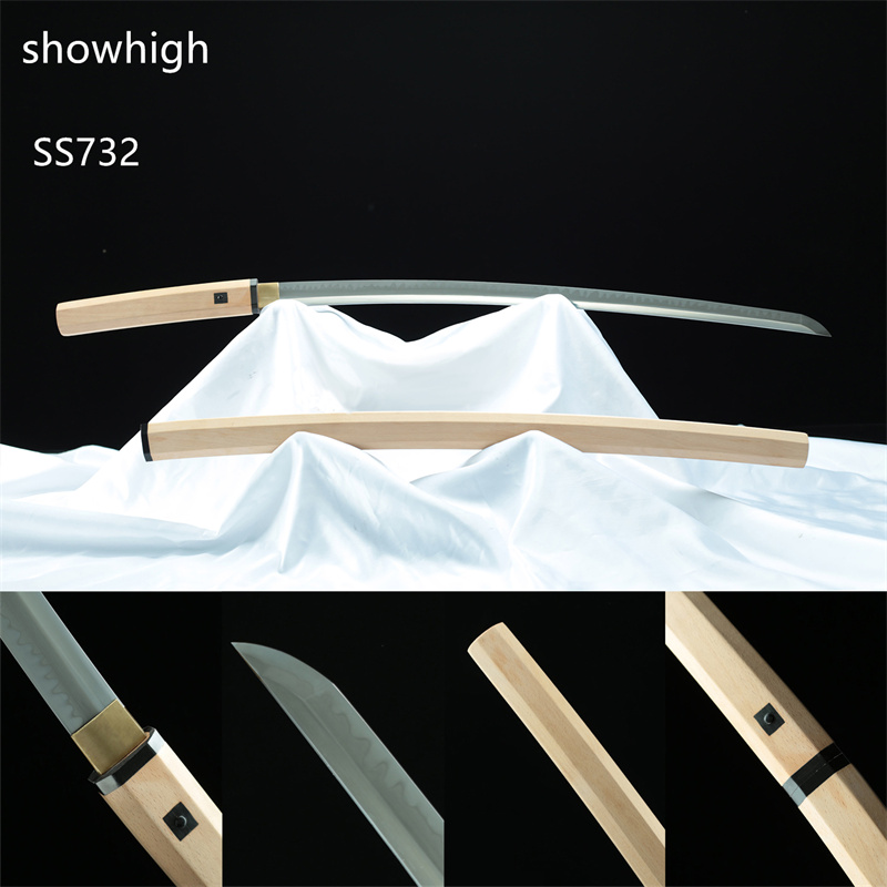handmade T10 real hamon katana sword ss732